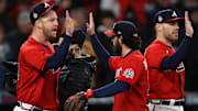 Los Bravos de Atlanta ganaron en el regreso de la Serie Mundial a su ciudad