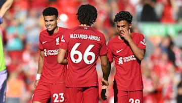 Liverpool have a slightly different look in 2022/23