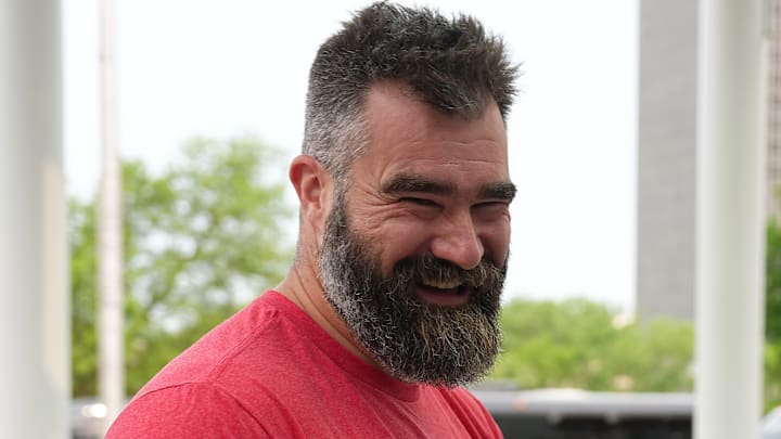 Former Philadelphia Eagles center Jason Kelce