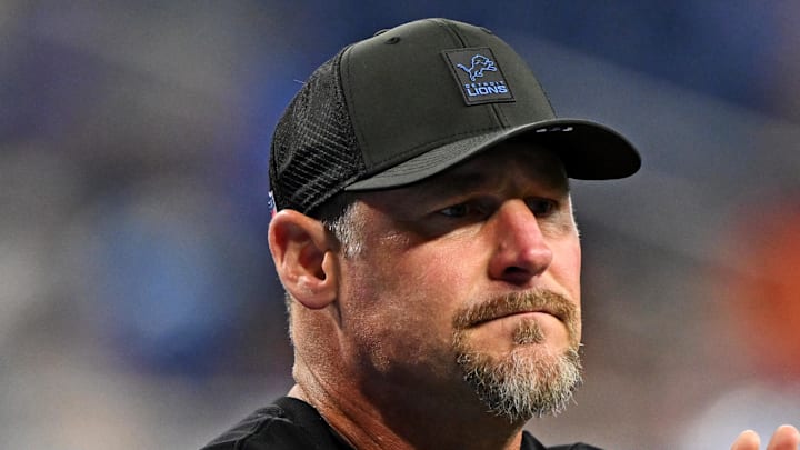 Detroit Lions head coach Dan Campbell.