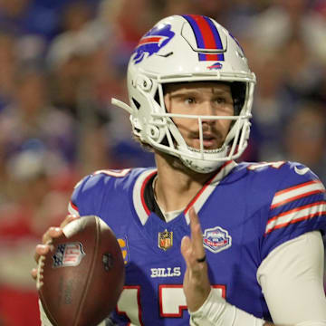 Bills quarterback Josh Allen is coming off an MVP season.