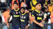 Fenerbahçe oyuncularının gol sevinci