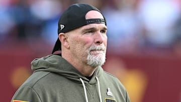 Washington Commanders head coach Dan Quinn