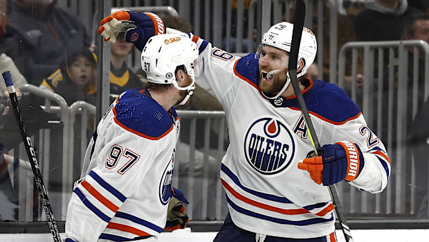 Connor McDavid and Leon Draisaitl 