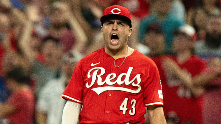 Cincinnati Reds first baseman Sal Stewart