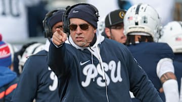 Penn State Nittany Lions head coach James Franklin