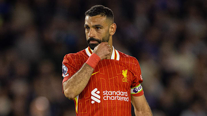 Mohamed Salah failed to score against Brighton despite two good chances.