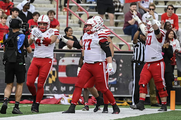 Nebraska Cornhuskers tight end Luke Lindenmeyer