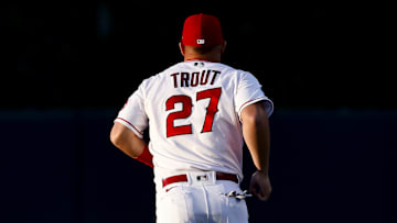 Miami Marlins v Los Angeles Angels