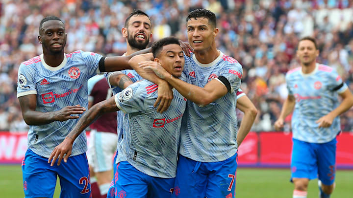 Lingard e Cristiano Ronaldo foram companheiros de time