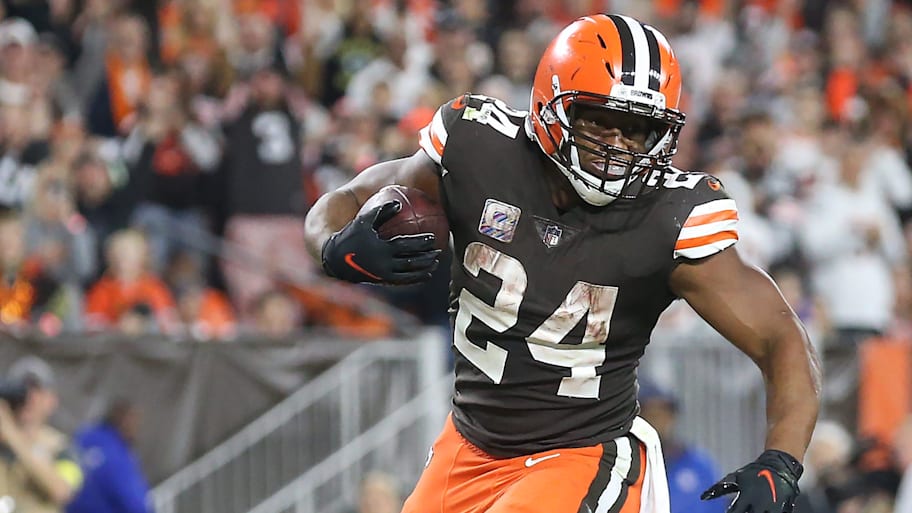 Nick Chubb WATCH: Browns RB Nick Chubb Scores First Touchdown in 398 Days