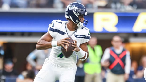 Las Vegas Raiders quarterback Geno Smith