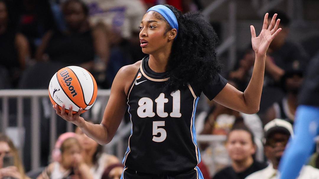 Angel Reese is averaging a double-double through her first three games with Atlanta. 