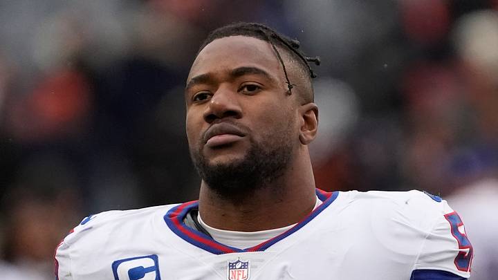New York Giants linebacker Bobby Okereke 