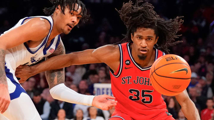 Oklahoma transfer Glenn Taylor Jr. (35) at St. John's