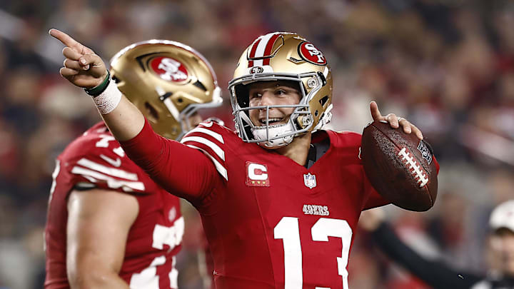San Francisco 49ers quarterback Brock Purdy (13)