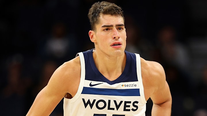 Minnesota Timberwolves center Luka Garza.