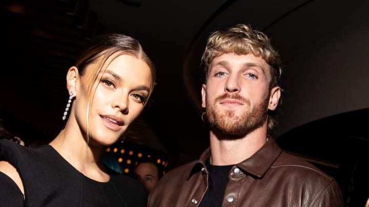 Nina Agdal and Logan Paul