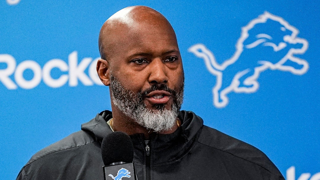 Detroit Lions executive vice president and general manager Brad Holmes