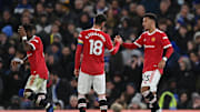 Jadon Sancho's goal helped Manchester United to a 1-1 draw at Chelsea 