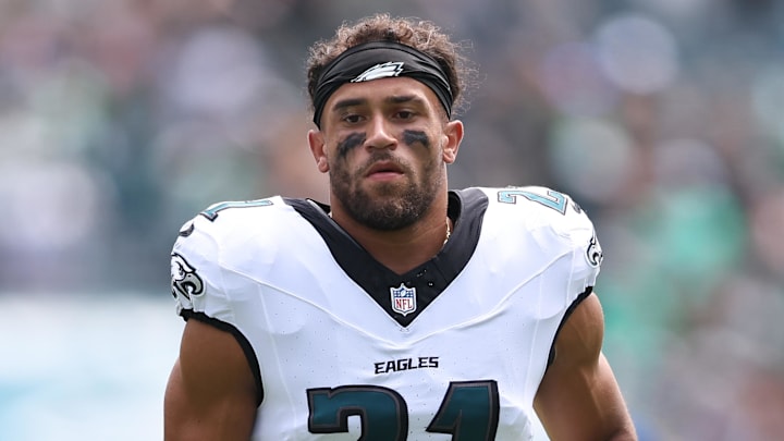 Philadelphia Eagles safety Sydney Brown