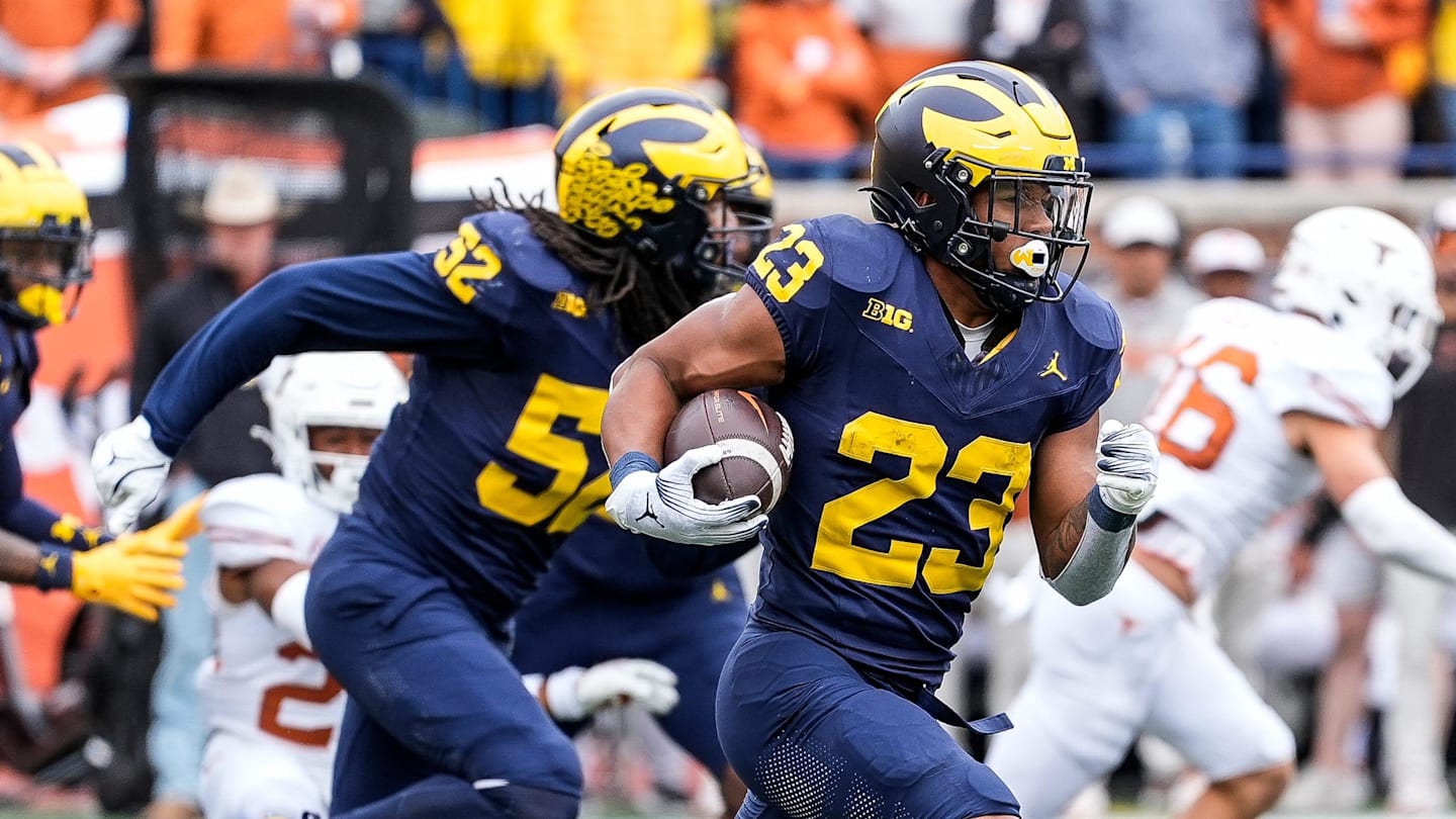 Michigan freshman brings ‘game-breaking ability’ to kickoff return