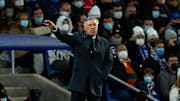 Carlo Ancelotti has won just one of his last eight matches as manager in the Madrid derby