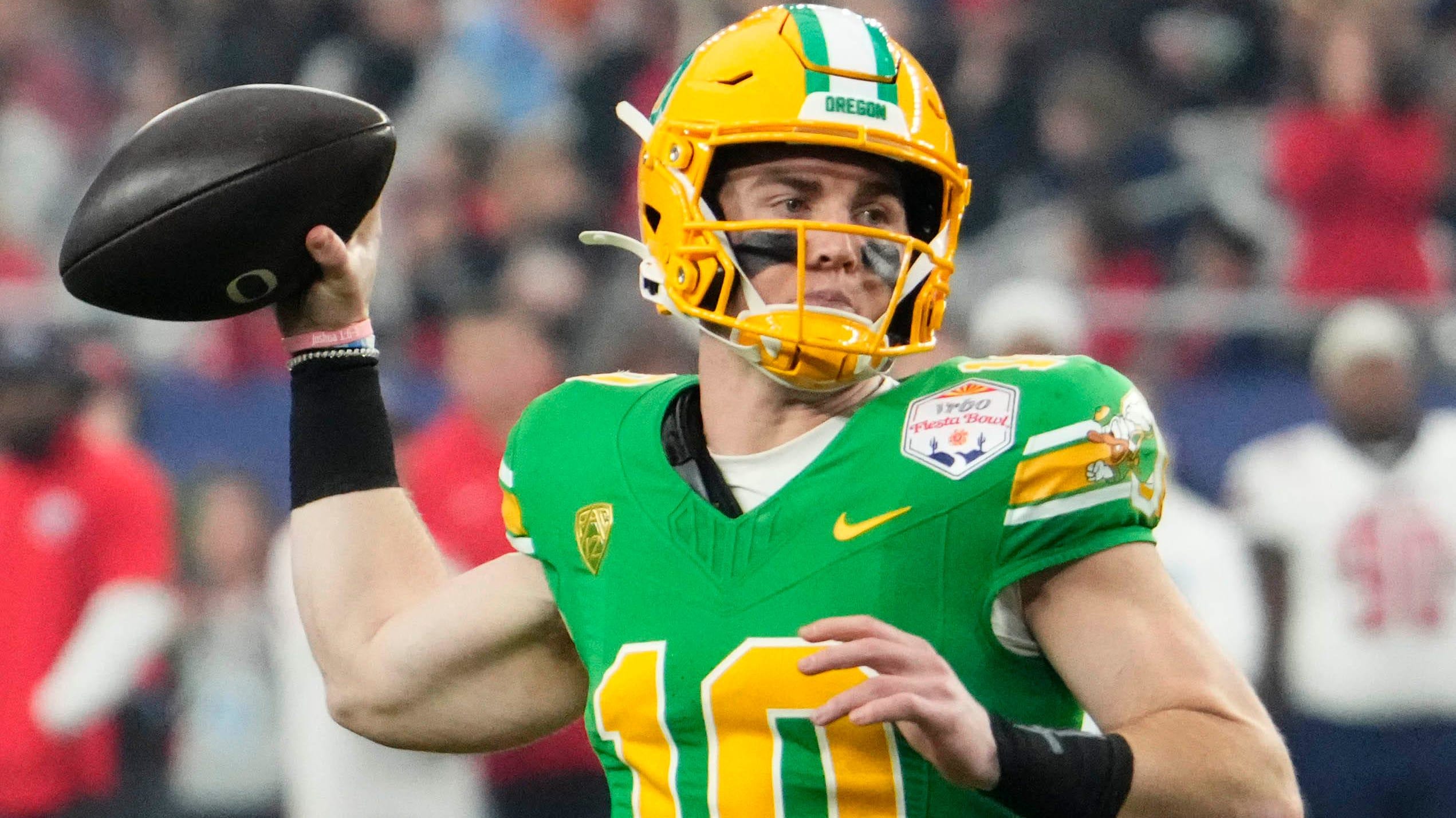 Former Oregon quarterback Bo Nix