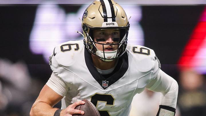 New Orleans Saints quarterback Tyler Shough