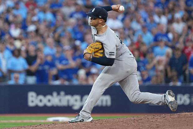 New York Yankees pitcher Fernando Cruz