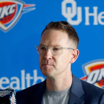 Thunder general manager Sam Presti joined the Spurs in 2000.

thun