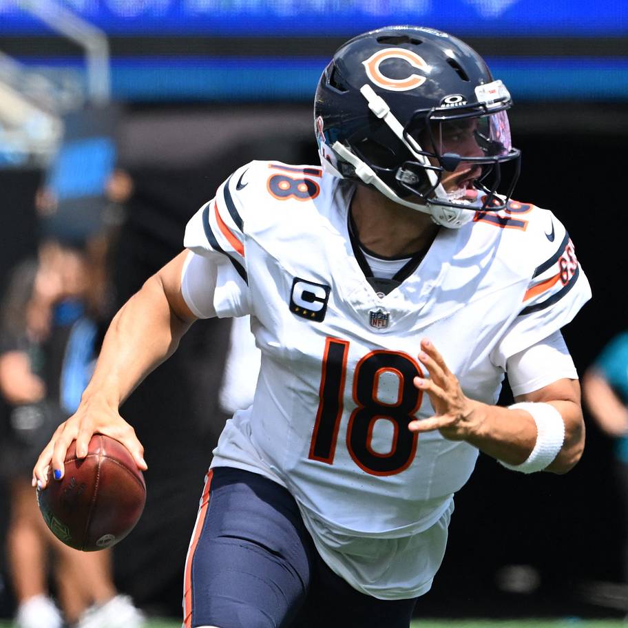 Chicago Bears quarterback Caleb Williams
