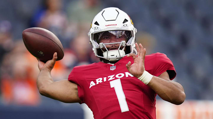 Cardinals quarterback Kyler Murray will still play in season opener despite landing on injury report. Cardinals quarterback Kyler Murray will still play in season opener despite landing on injury report.