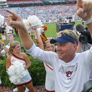 Auburn Tigers head coach Hugh Freeze welcomes the opportunity to play the Oklahoma Sooners and Texas Longhorns in the SEC.
