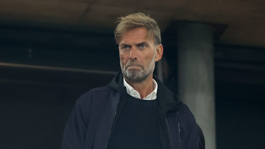 Jürgen Klopp looking stern.
