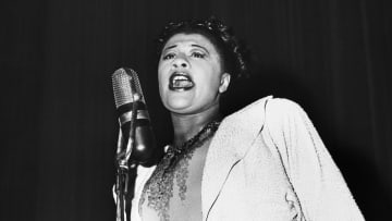 Jazz vocalist Ella Fitzgerald