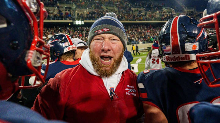 Indian Valley football head coach Matt Lancaster. Indian Valley football head coach Matt Lancaster.