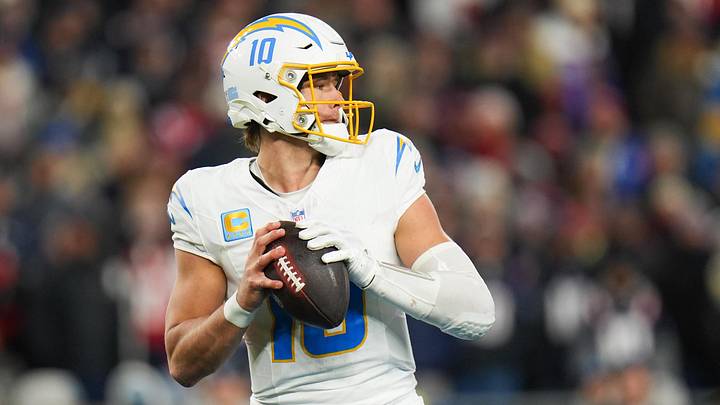With Jim Harbaugh taking over as Chargers coach, Justin Herbert has led his team to back-to-back seasons of 11-5 and 11-6. They still haven't broken through in the playoffs, however.