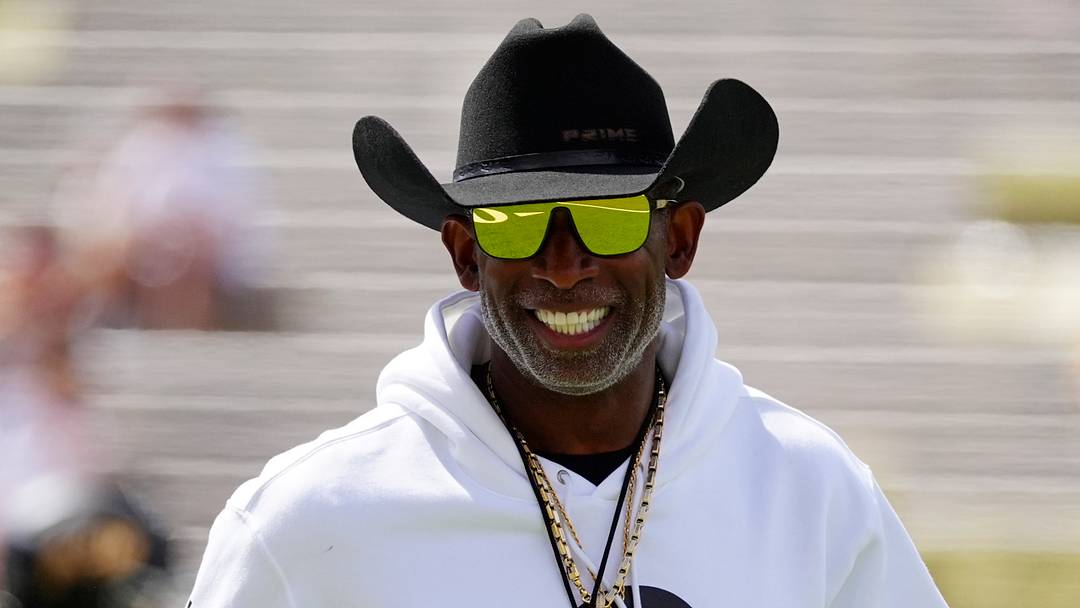 Sep 12, 2026; Boulder, Colorado, USA; Colorado Buffaloes head coach Deion Sanders before the game against Weber State at Folsom Field. Mandatory Credit: Ron Chenoy-Imagn Images Sep 12, 2026; Boulder, Colorado, USA; Colorado Buffaloes head coach Deion Sanders before the game against Weber State at Folsom Field. Mandatory Credit: Ron Chenoy-Imagn Images