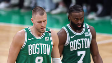 Boston Celtics, Kristaps Porzingis, Jaylen Brown, Derrick White, NBA Trade Rumors