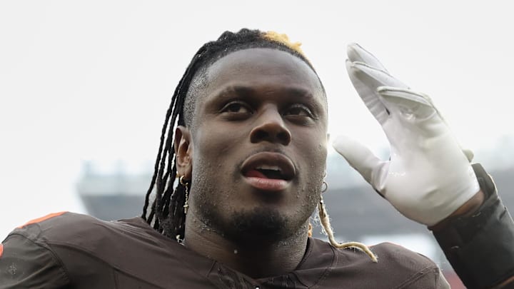Cleveland Browns tight end David Njoku