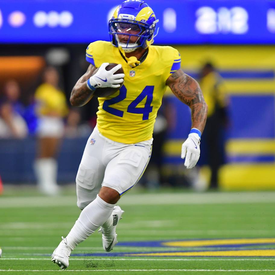 Los Angeles Rams running back Blake Corum