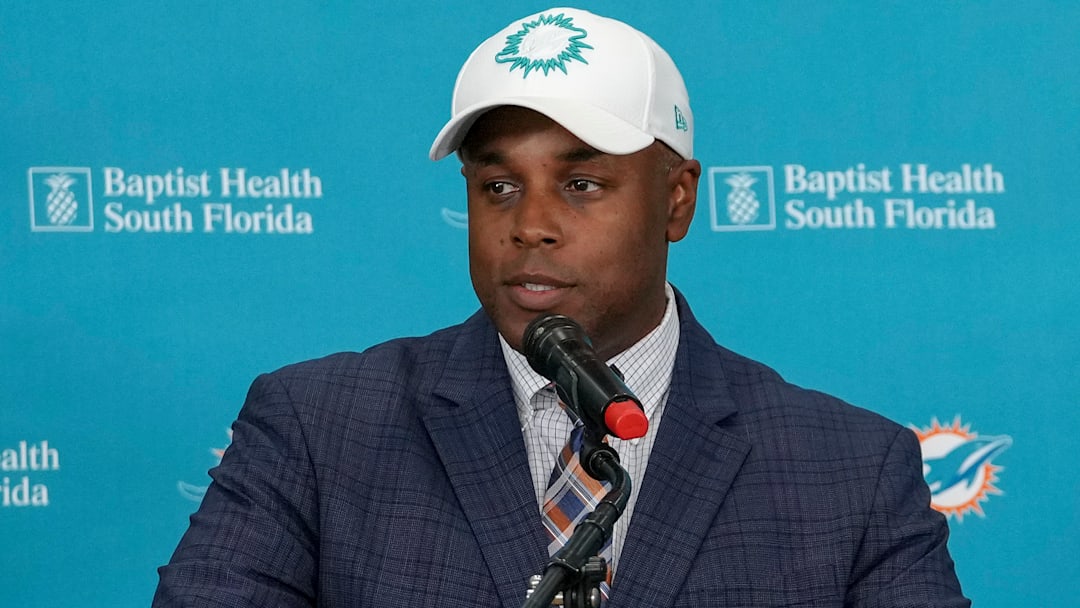 Miami Dolphins Introduce Mike McDaniel Miami Dolphins Introduce Mike McDaniel