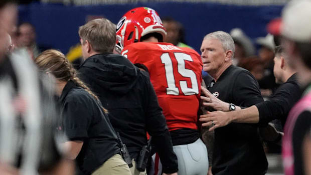 Georgia Bulldogs quarterback Carson Beck