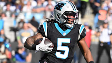 Nov 19, 2023; Charlotte, North Carolina, USA;  Carolina Panthers wide receiver Laviska Shenault Jr.