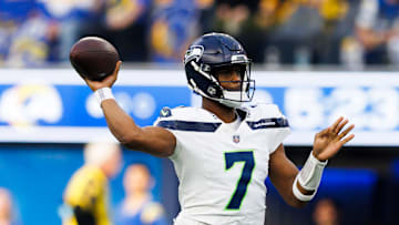Geno Smith of the Seattle Seahawks