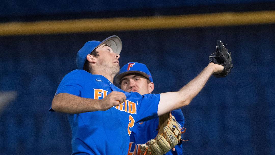 Florida second baseman Sterlin Thompson. Florida second baseman Sterlin Thompson.