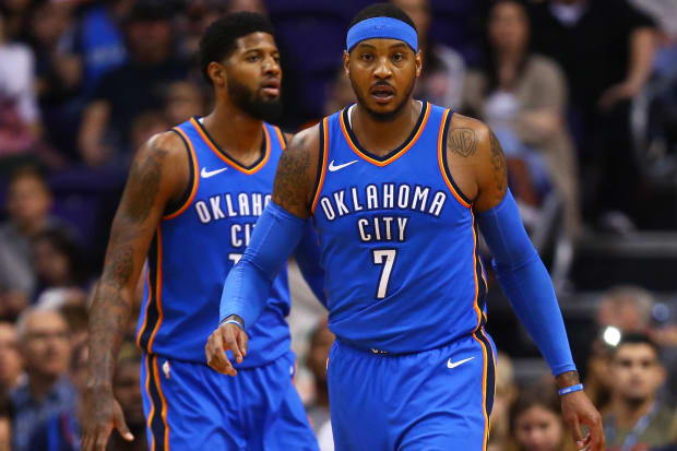 Carmelo Anthony, Paul George