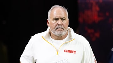 Feb 9, 2025; New Orleans, LA, USA;  Kansas City Chiefs special teams coordinator Dave Toub against the Philadelphia Eagles in Super Bowl LIX at Ceasars Superdome. 