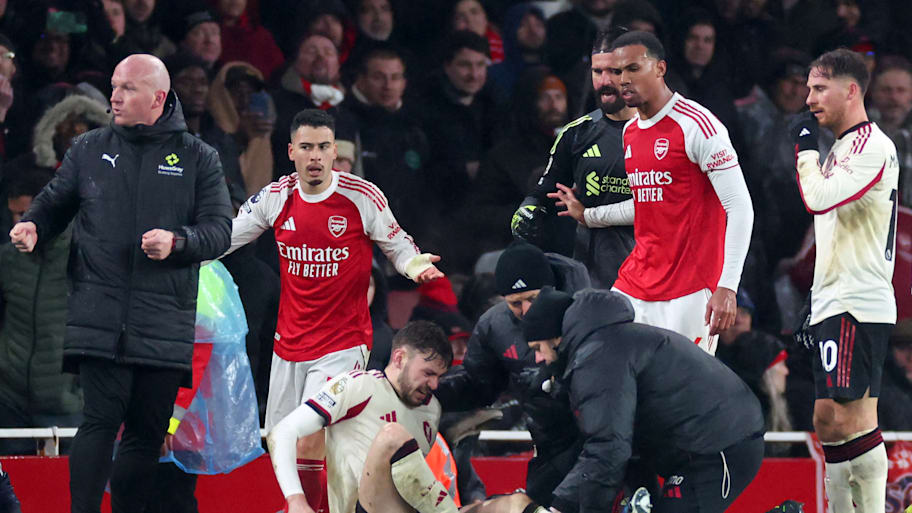 Gabriel Martinelli shrugging.